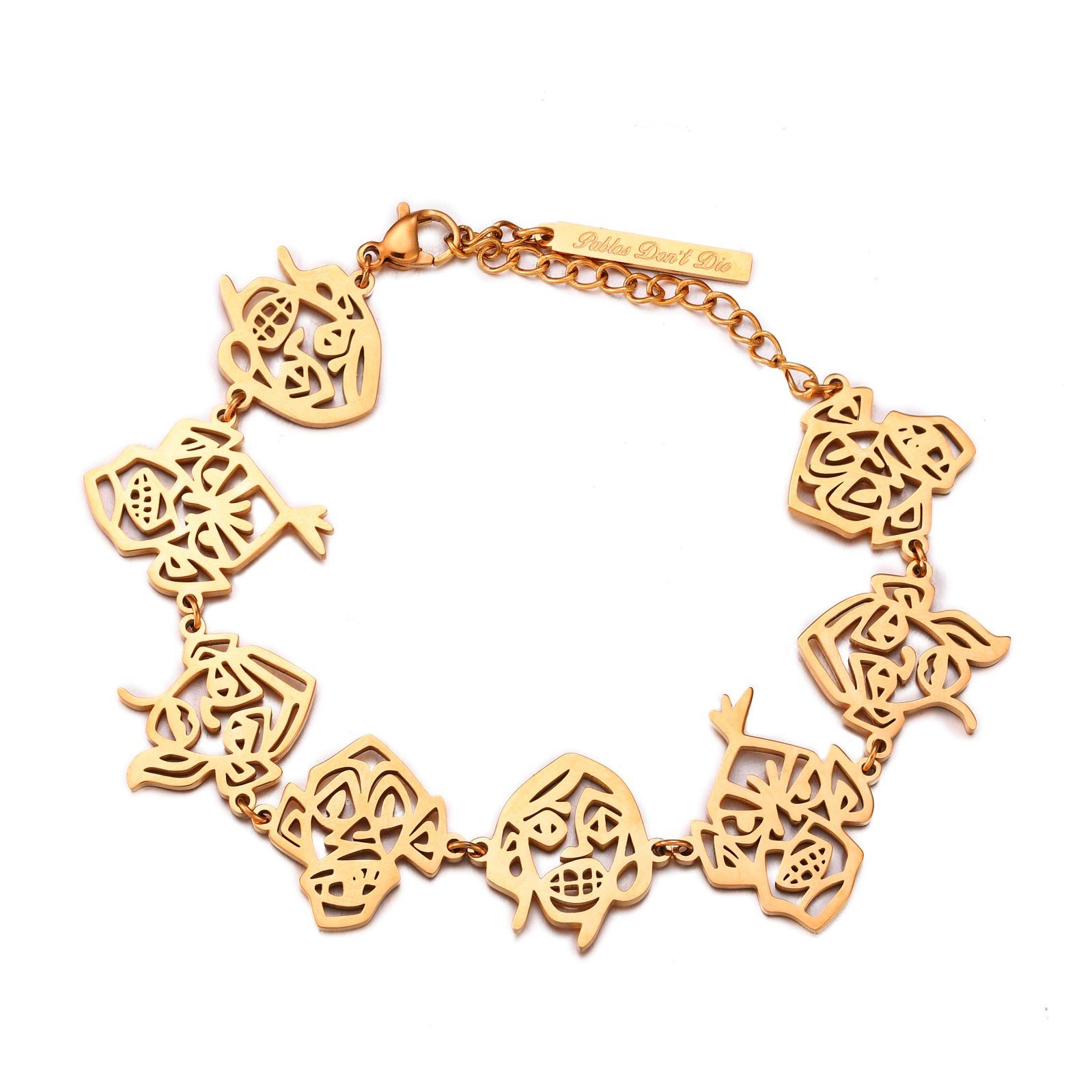 PABLOS DON'T DIE FACES BRACELET