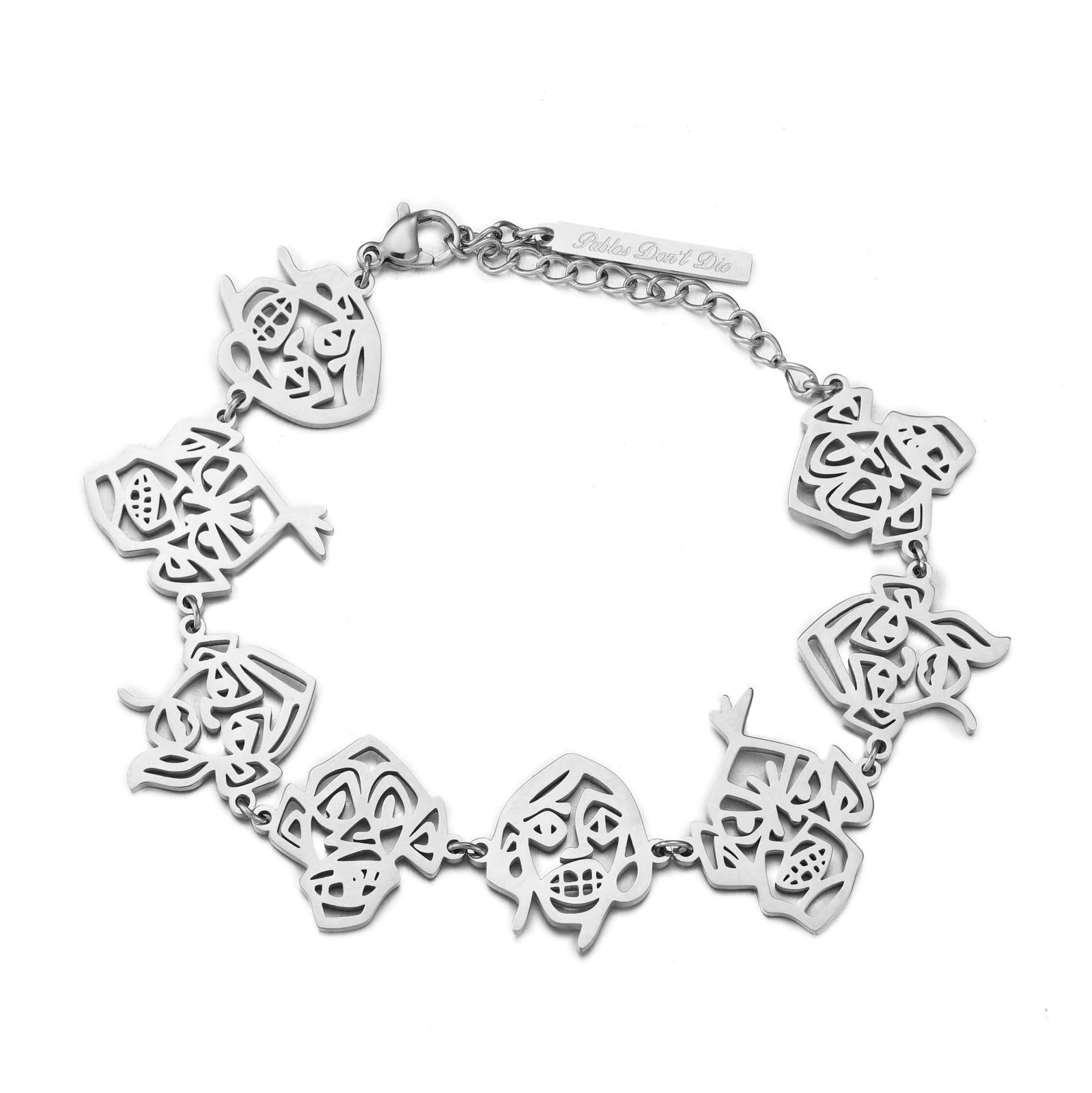 PABLOS DON'T DIE FACES BRACELET