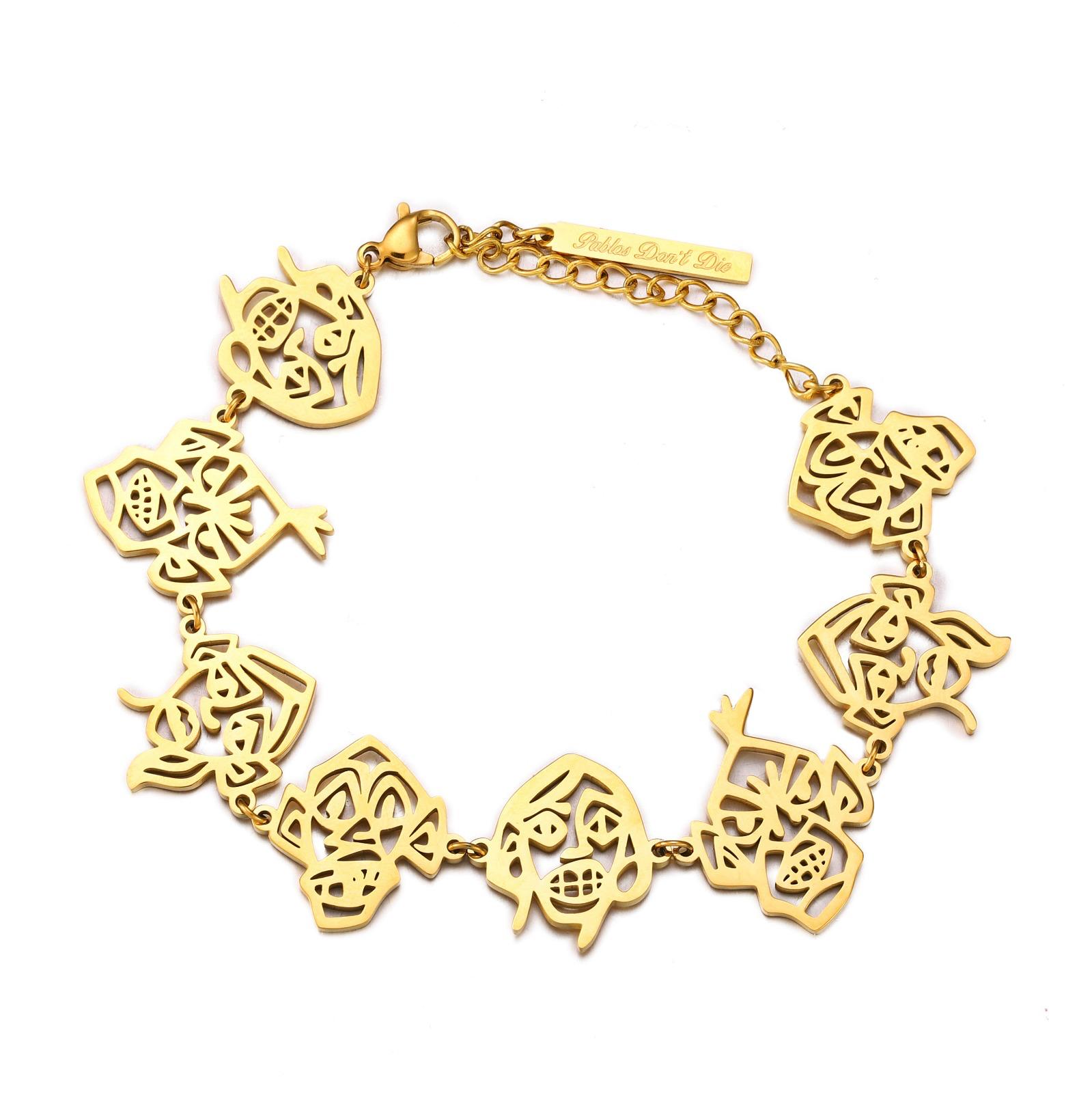 PABLOS DON'T DIE FACES BRACELET